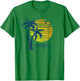 St. Maarten Dutch Antilles Beach Sunset Souvenir T-Shirt - T-Shirt | Irish Green