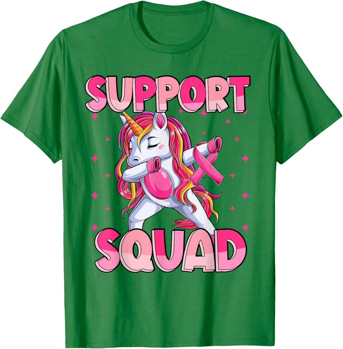 Breast Cancer Awareness Girls Kids, In October We Wear Pink T-Shirt - T-Shirt | Irish Green
