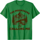 The Mountains are Calling Me Mountains Scenery T-Shirt - T-Shirt | Irish Green