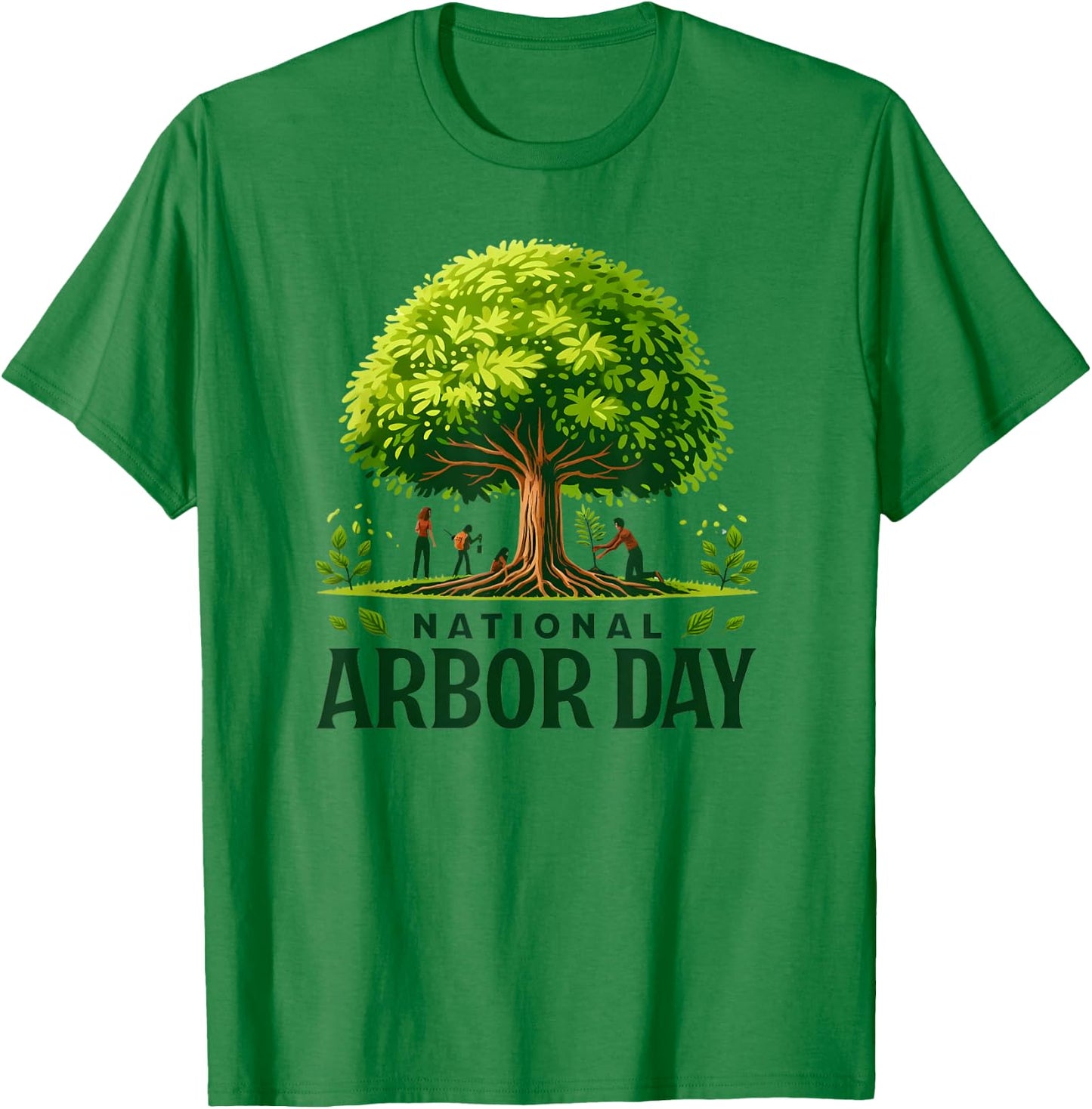 National Arbor Day Tree Care For A Happy Arbor Day Gifts T-Shirt - T-Shirt | Irish Green