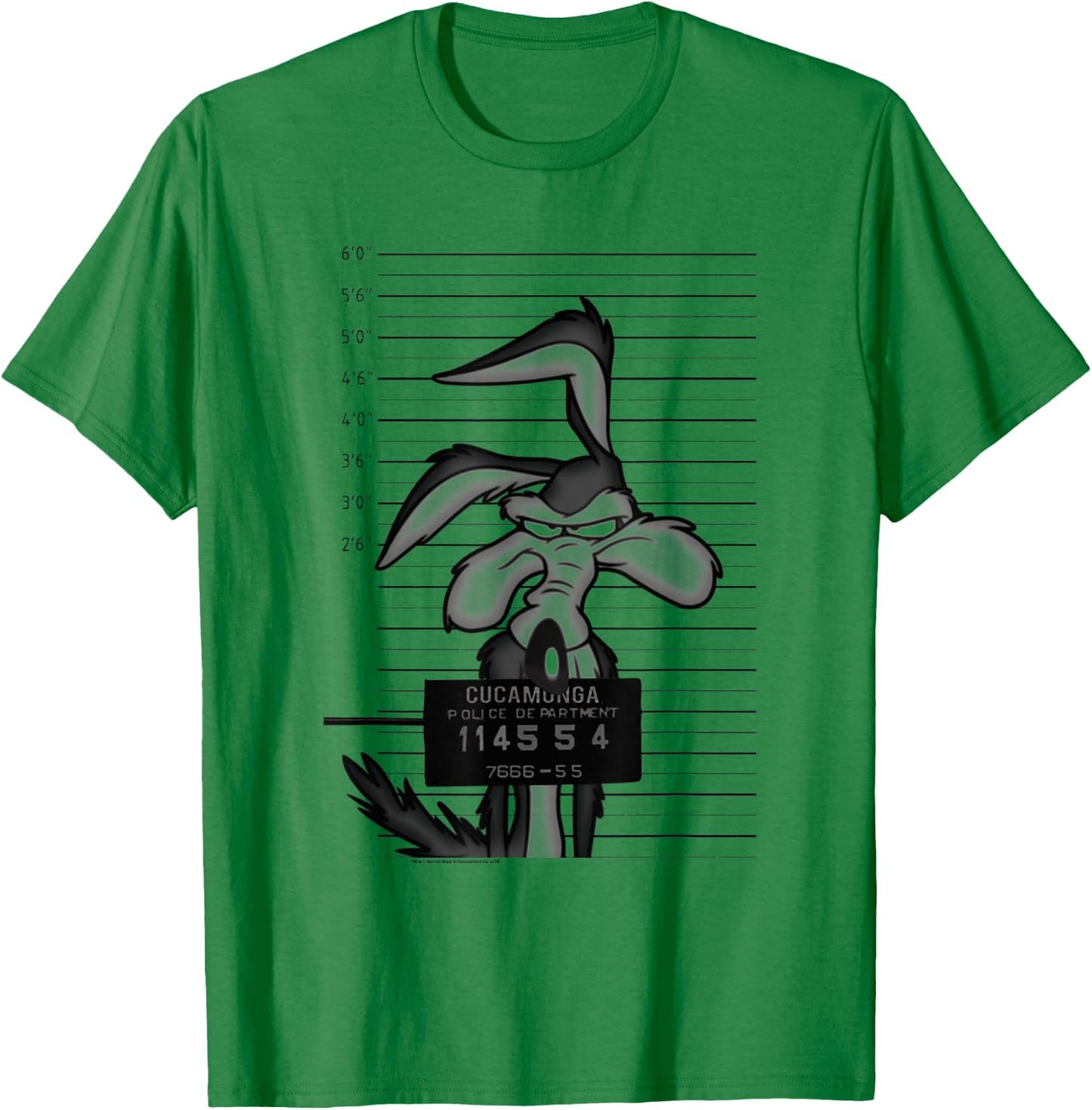 Looney Tunes Wile E. Coyote Busted T-Shirt - T-Shirt | Irish Green