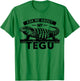 Tegu Lover - My Tegu Hobby - Giant Black And White Tegu T-Shirt - T-Shirt | Irish Green