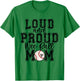 Wee-Ball Mom Loud Proud Wee-Ball Mama Family Funny Cute T-Shirt - T-Shirt | Irish Green