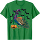 Peacock Bird Halloween Costume Pumpkin Bat Witch T-Shirt - T-Shirt | Irish Green