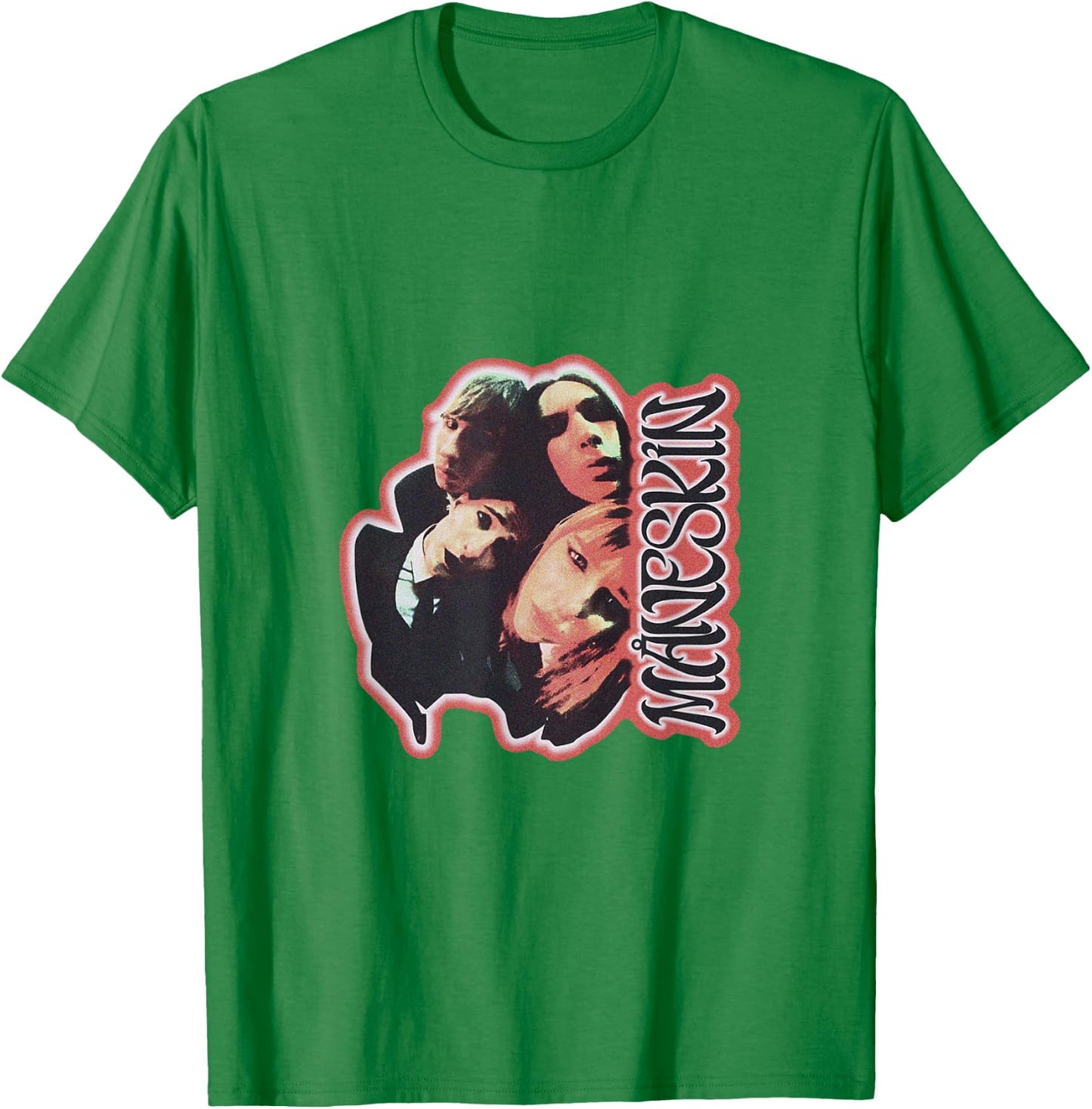Måneskin Fisheye T-Shirt - T-Shirt | Irish Green