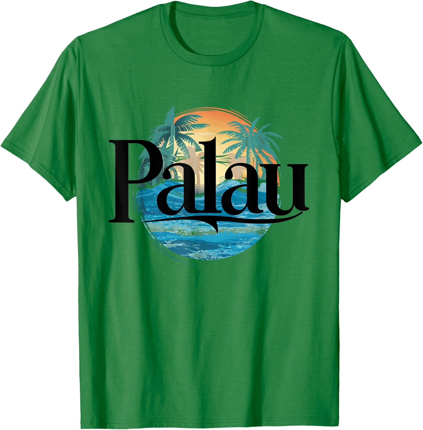Palau Pacific Ocean T-Shirt - T-Shirt | Irish Green