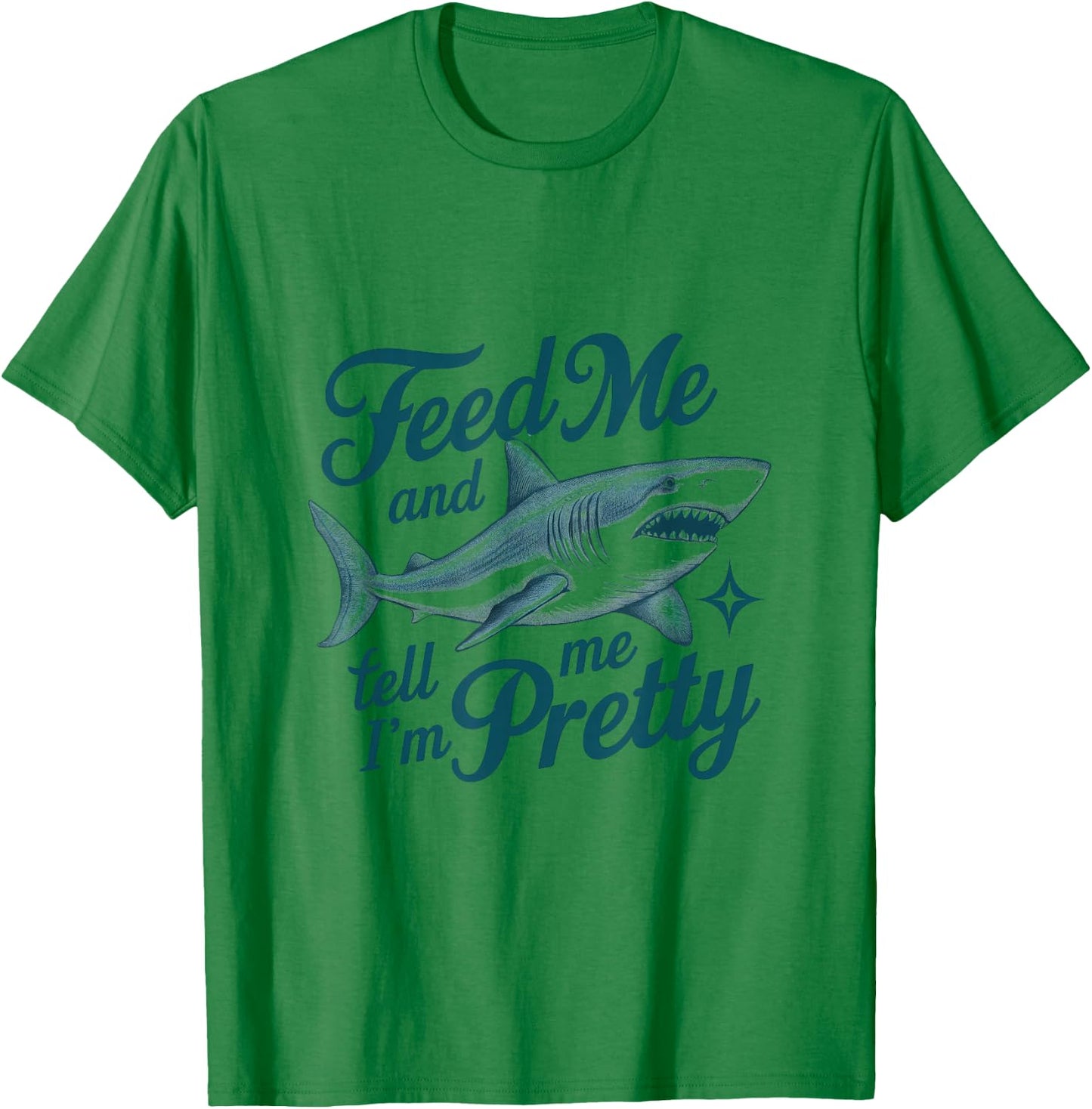 Sarcastic Shark T-Shirt - T-Shirt | Irish Green