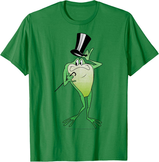 Looney Tunes Michigan J. Frog Big Portrait T-Shirt - T-Shirt | Irish Green