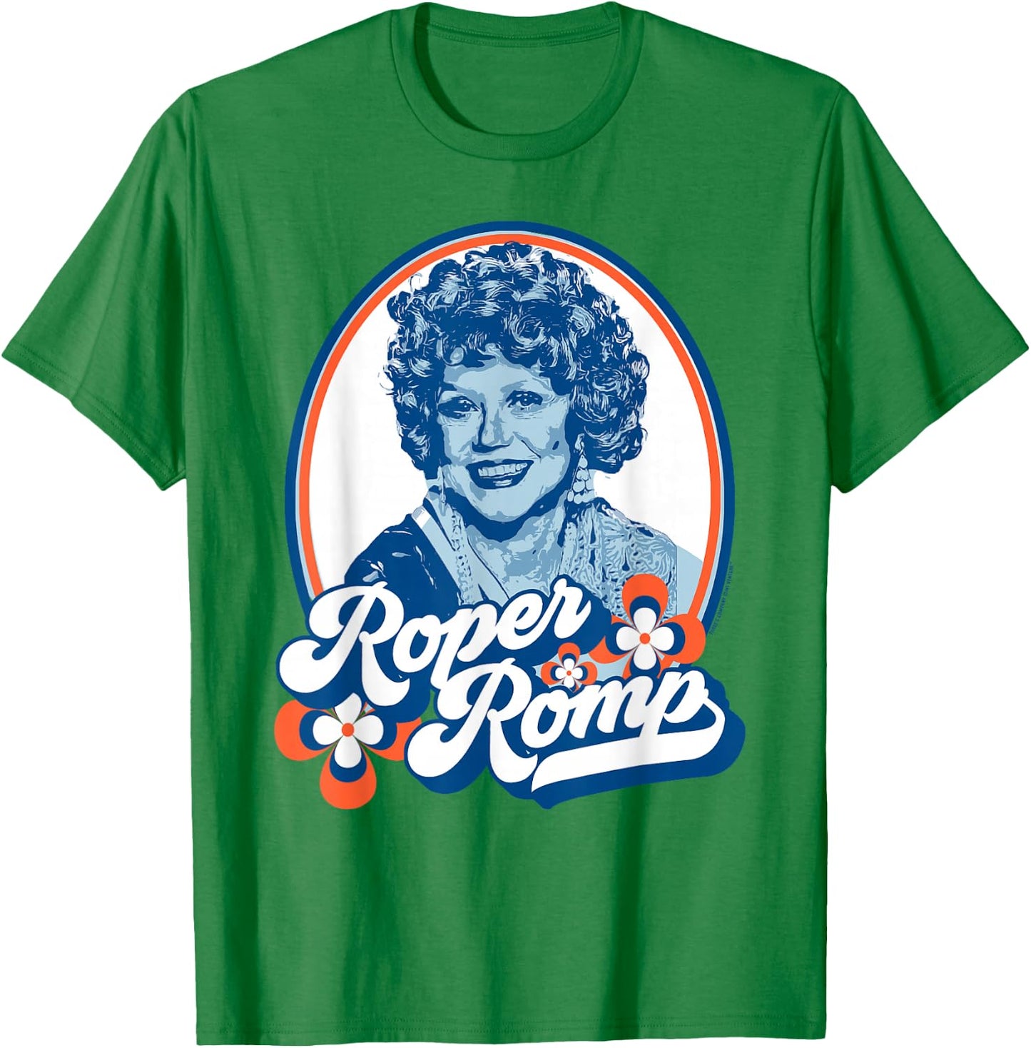 Roper Romp! Mrs. Helen Roper Three's Company Retro T-Shirt - T-Shirt | Irish Green