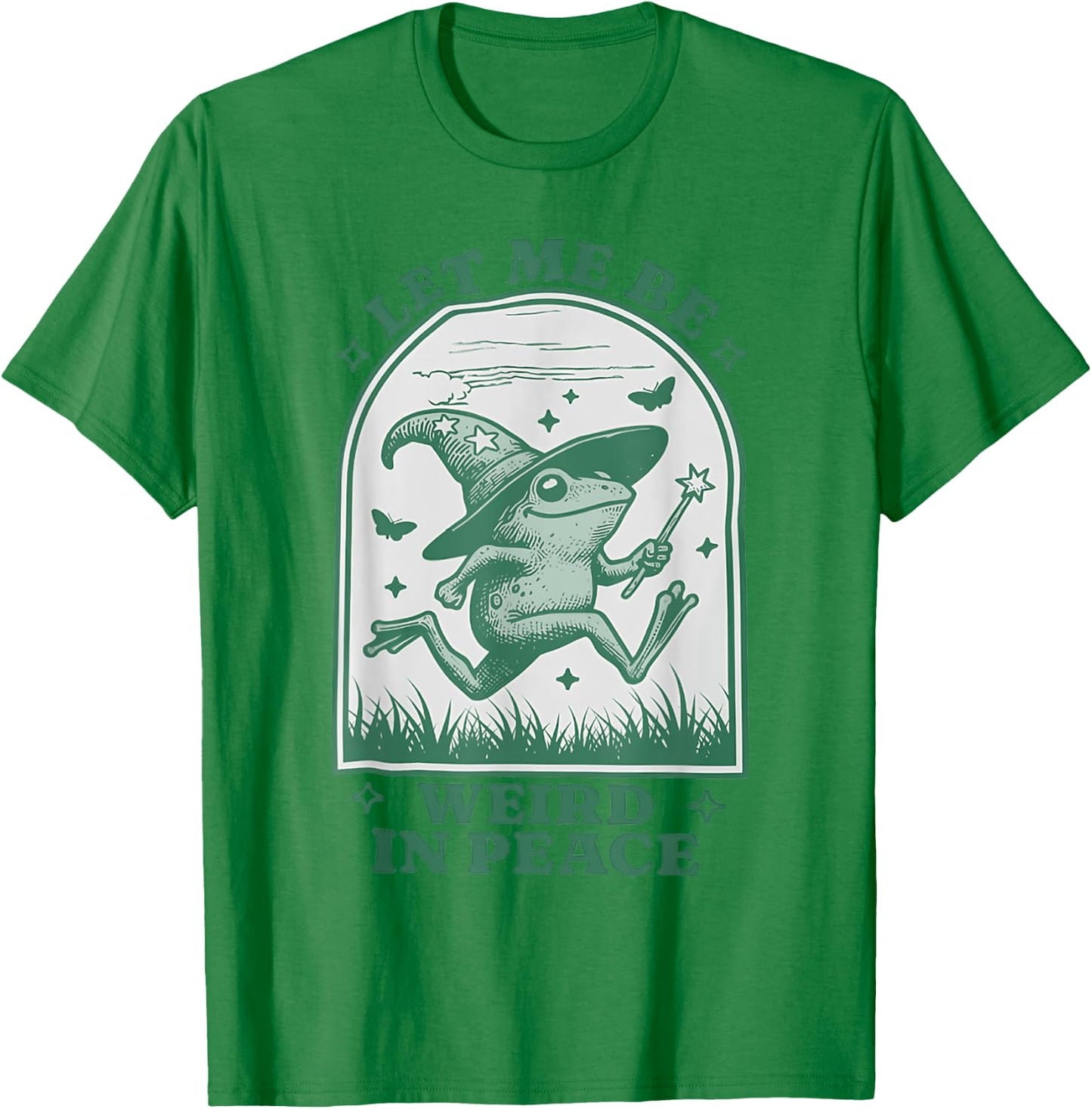 Let Me Be Weird In Peace T-Shirt - T-Shirt | Irish Green