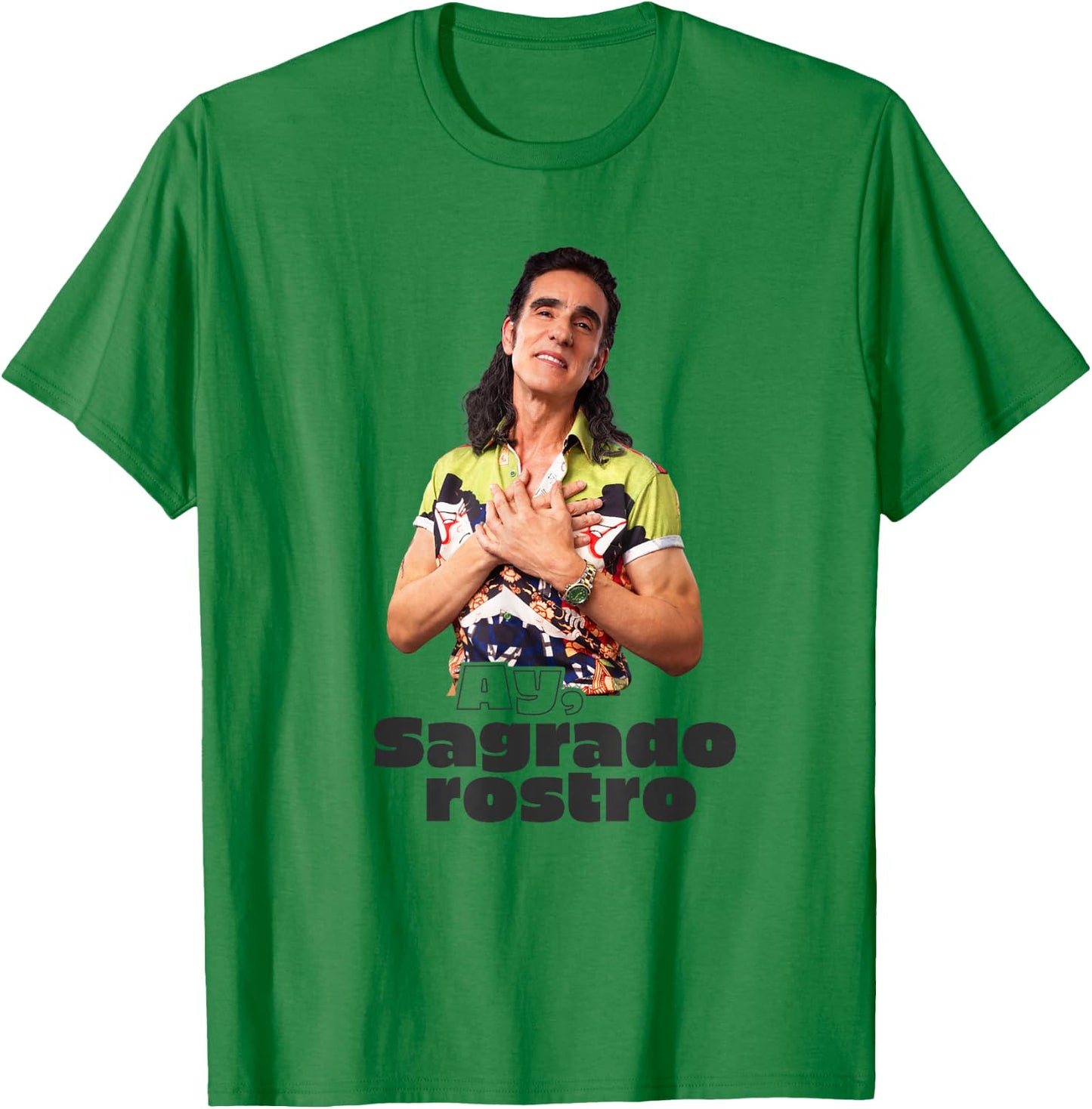 Pedro El Escamoso - Sagrado Rostro T-Shirt - T-Shirt | Irish Green