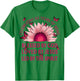 Blessed By God For 63 Years Pink Sunflower Birthday T-Shirt - T-Shirt | Irish Green