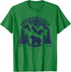 Vintage Shenandoah National Park for kids Hiking Camping T-Shirt - T-Shirt | Irish Green