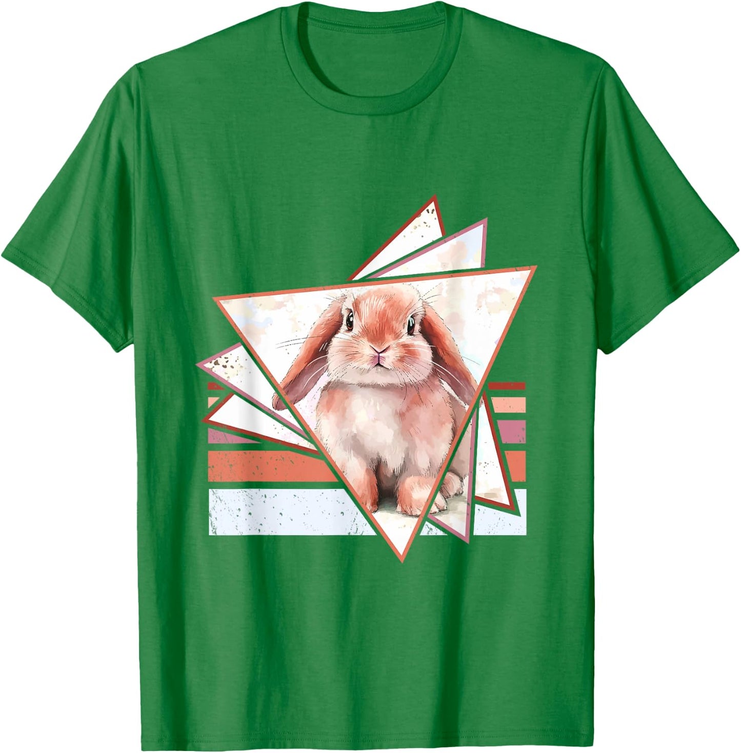 American Fuzzy Lop Bunny Holland Lop Rabbit Girl Holland Lop T-Shirt - T-Shirt | Irish Green