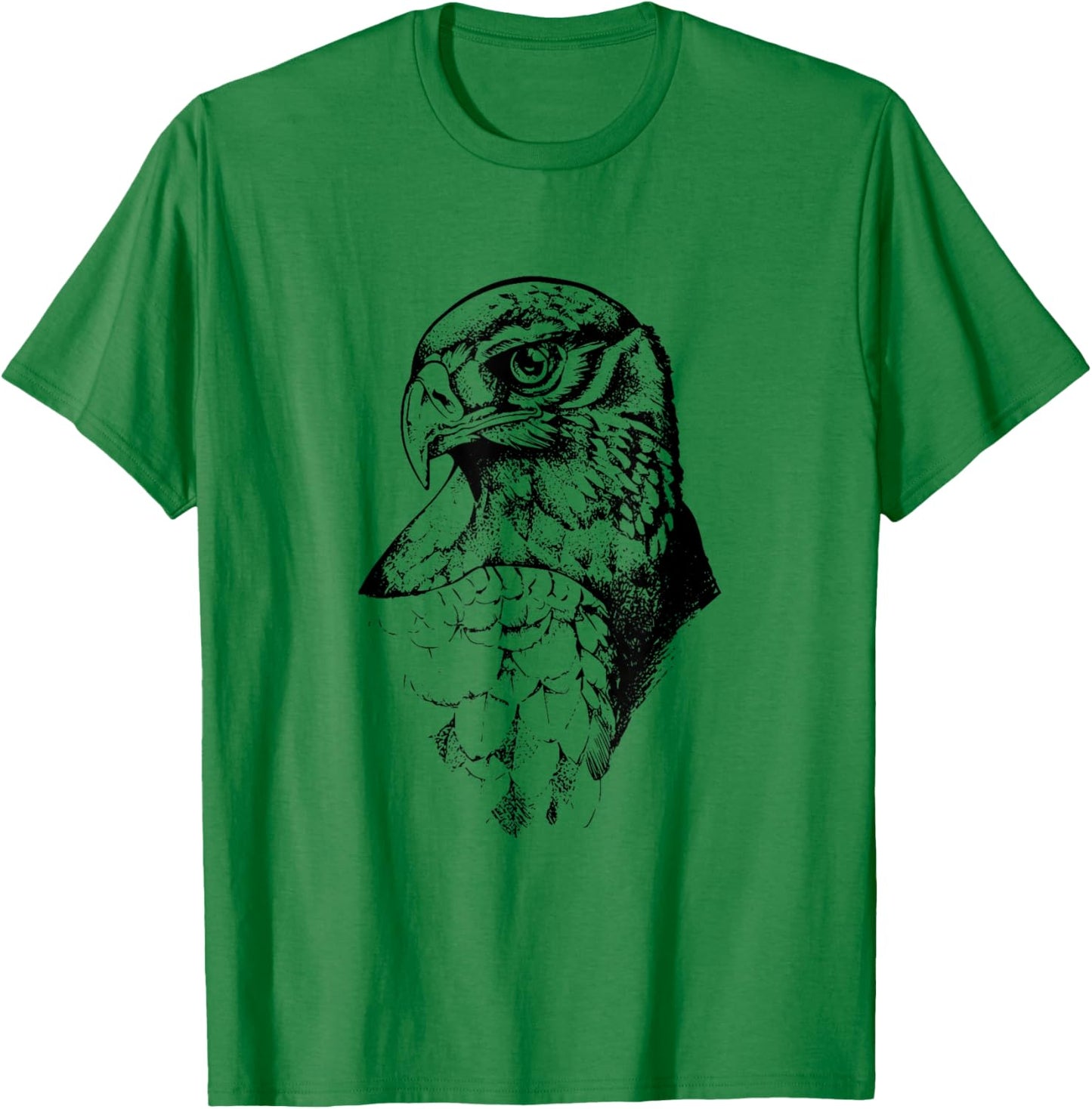 Red-Tailed Hawk Shirt T-Shirt - T-Shirt | Irish Green