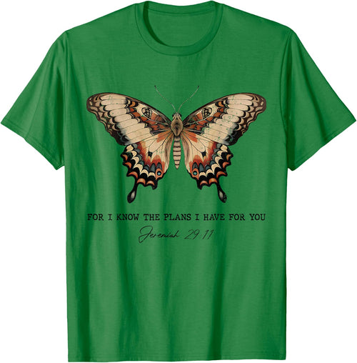 For I Know The Plans I Have For You Jeremiah 29:11 Butterfly