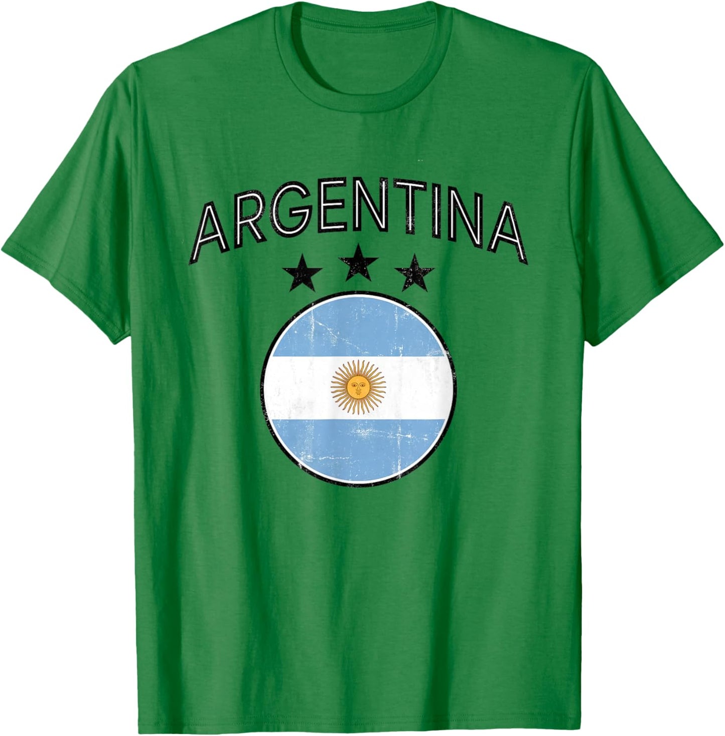 Argentina Flag Argentina Gift Hispanic Heritage Argentinian T-Shirt - T-Shirt | Irish Green