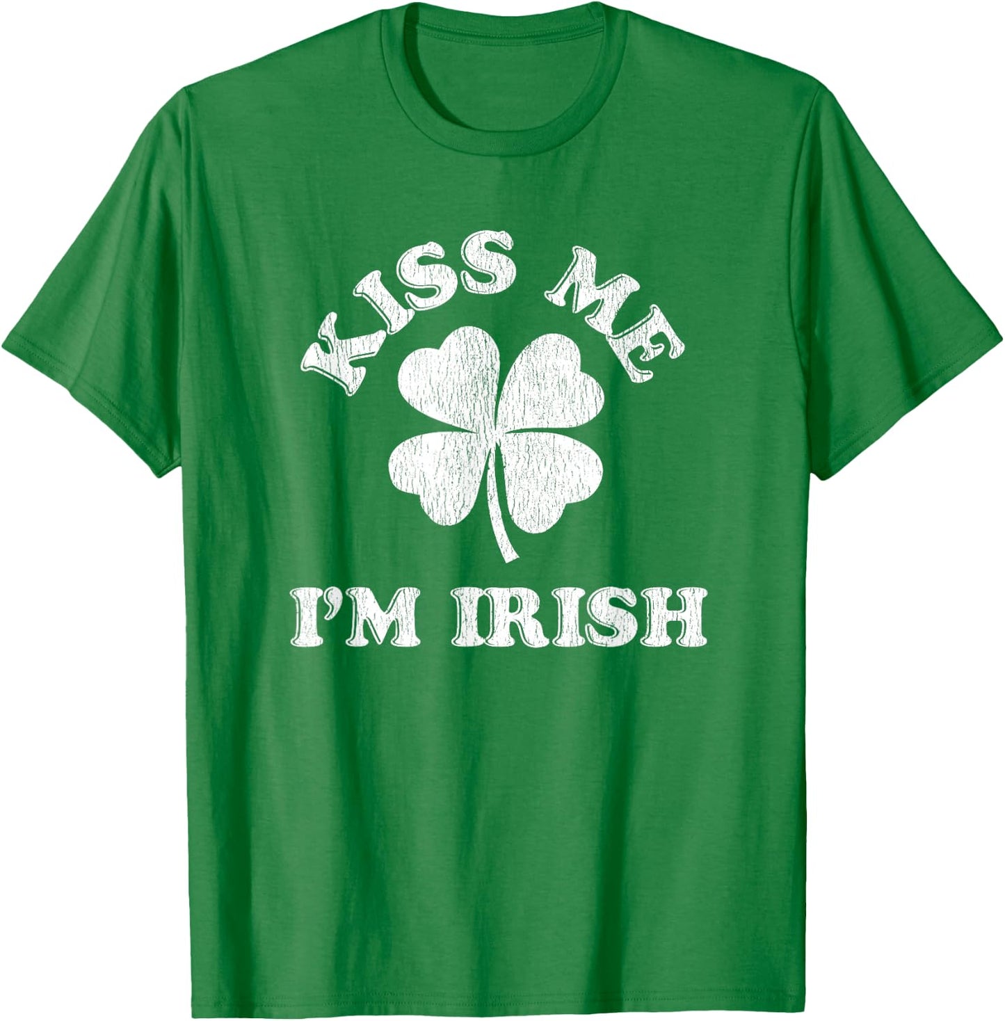 Kiss Me I'm Irish T-Shirt - T-Shirt | Irish Green