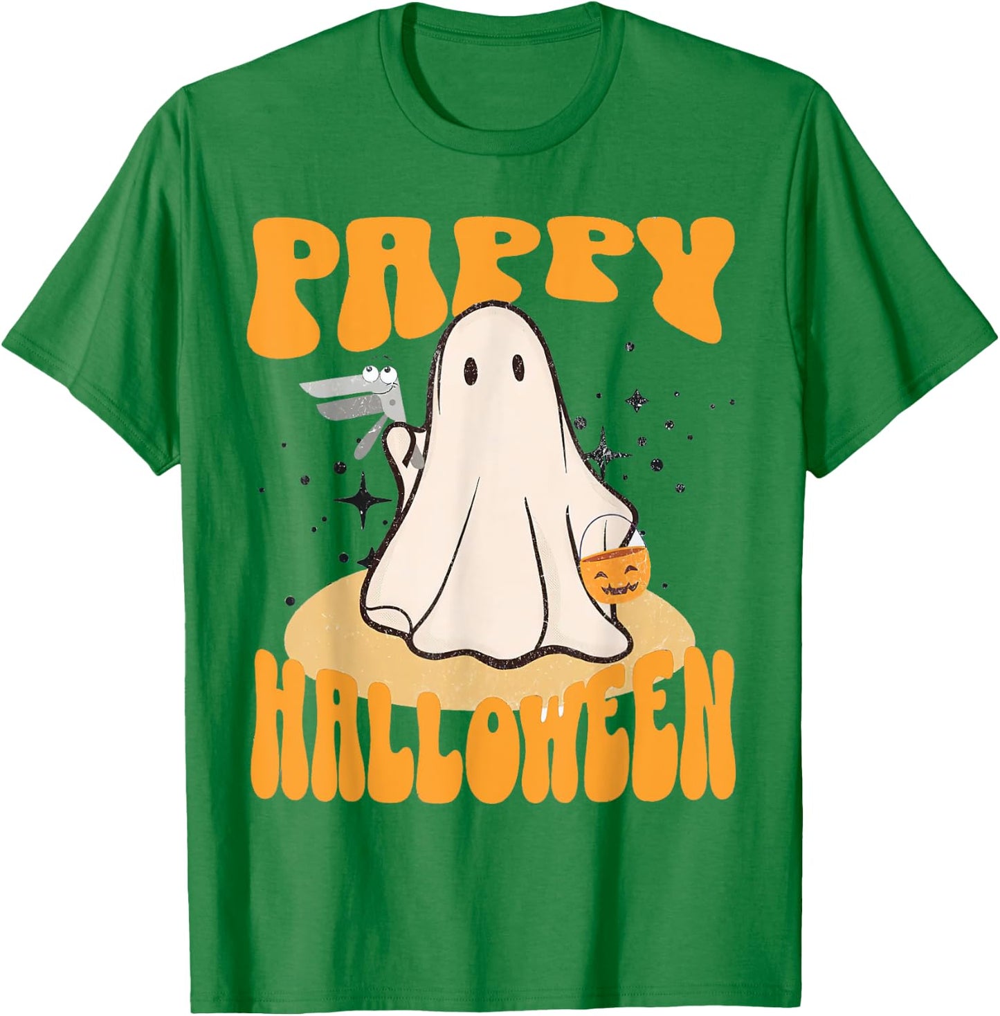Halloween OBGYN Nurse, Pappy Halloween Ghost With Speculum T-Shirt - T-Shirt | Irish Green