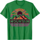 Mothers Day Love Hiking Mountain Mama T-Shirt - T-Shirt | Irish Green