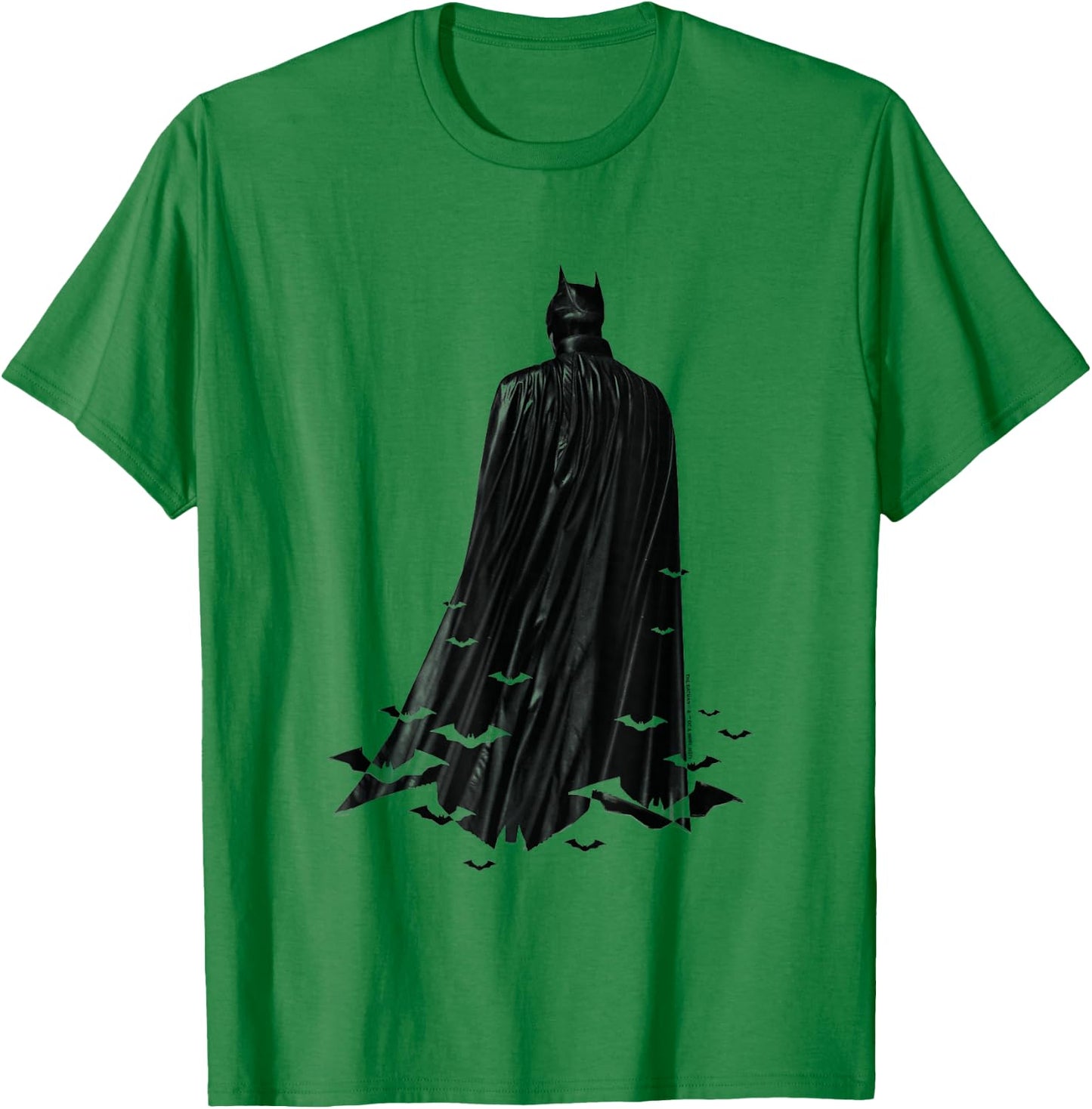 The Batman Bat Cape T-Shirt - T-Shirt | Irish Green