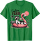 Feeling Feral Raccoon Summer Feral Girls Raccoon T-Shirt - T-Shirt | Irish Green