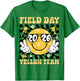 Field Day Yellow Team Funny for Teacher Kids Field Day Games T-Shirt - T-Shirt | Irish Green