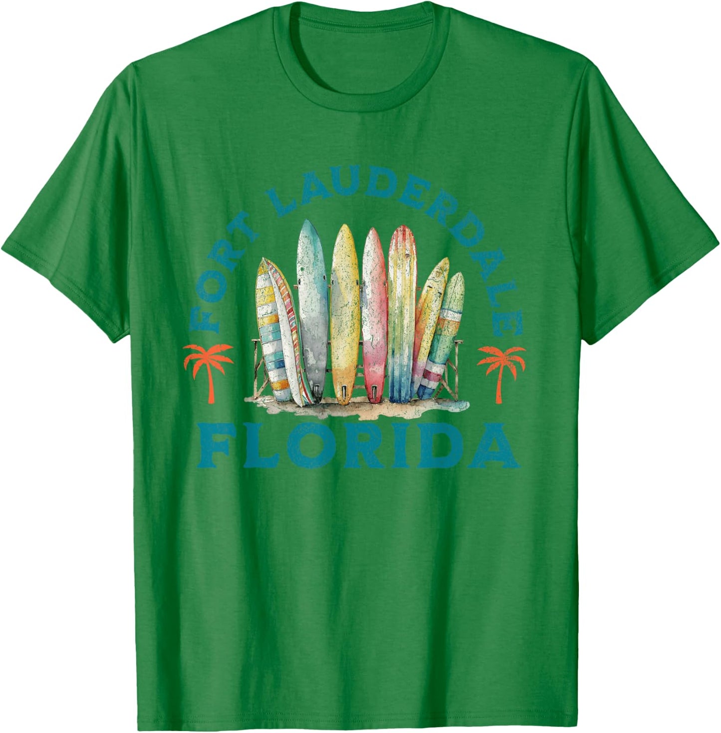 Fort Lauderdale T-Shirt - T-Shirt | Irish Green