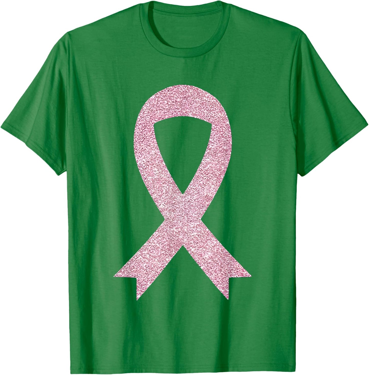 Breast Cancer Pink Ribbon T-Shirt - T-Shirt | Irish Green