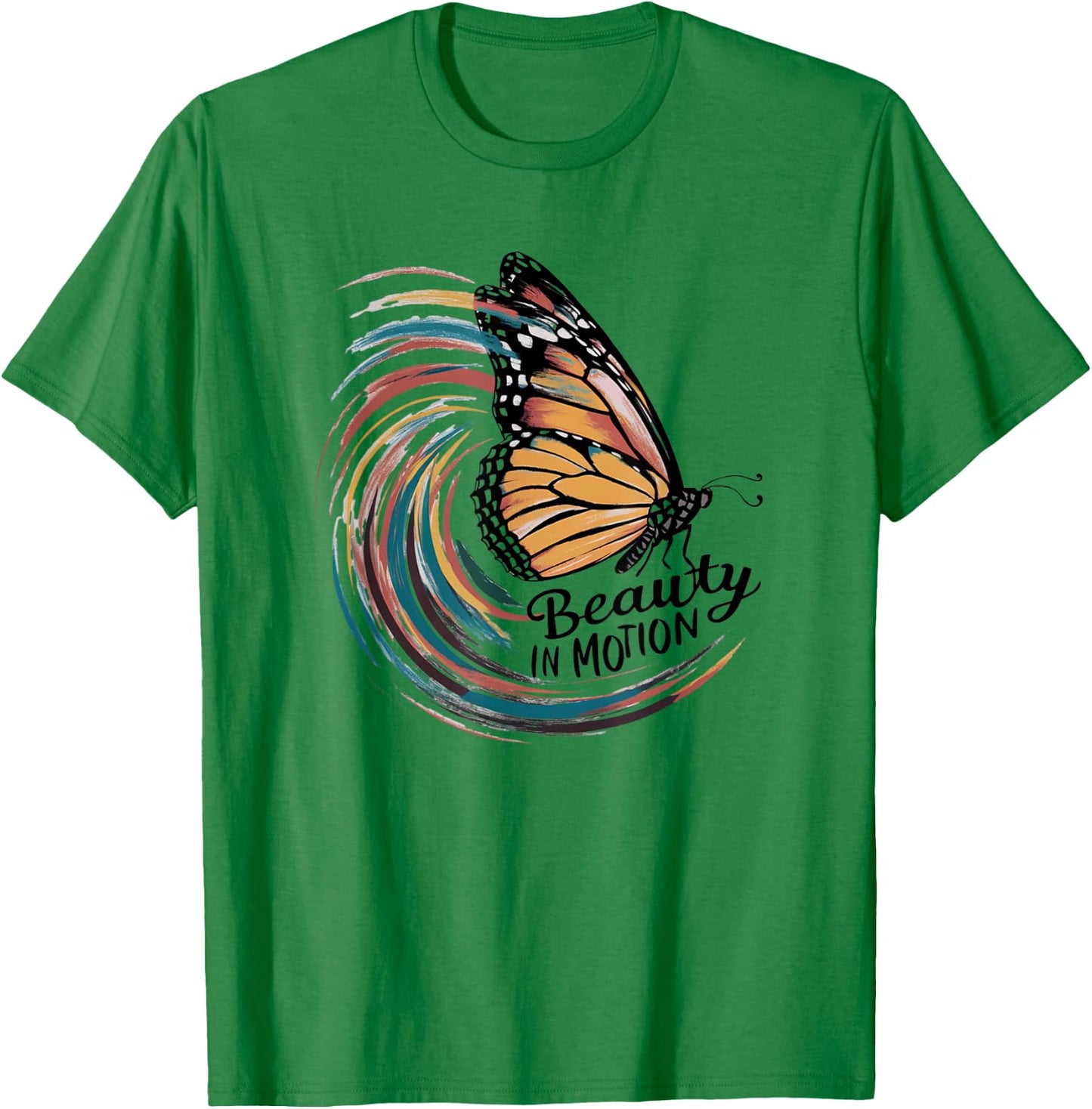 Monarch Butterfly Cute Butterflies Lover Inspirational Fun T-Shirt - T-Shirt | Irish Green