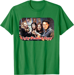 Friends Ugly Naked Guy T-Shirt - T-Shirt | Irish Green