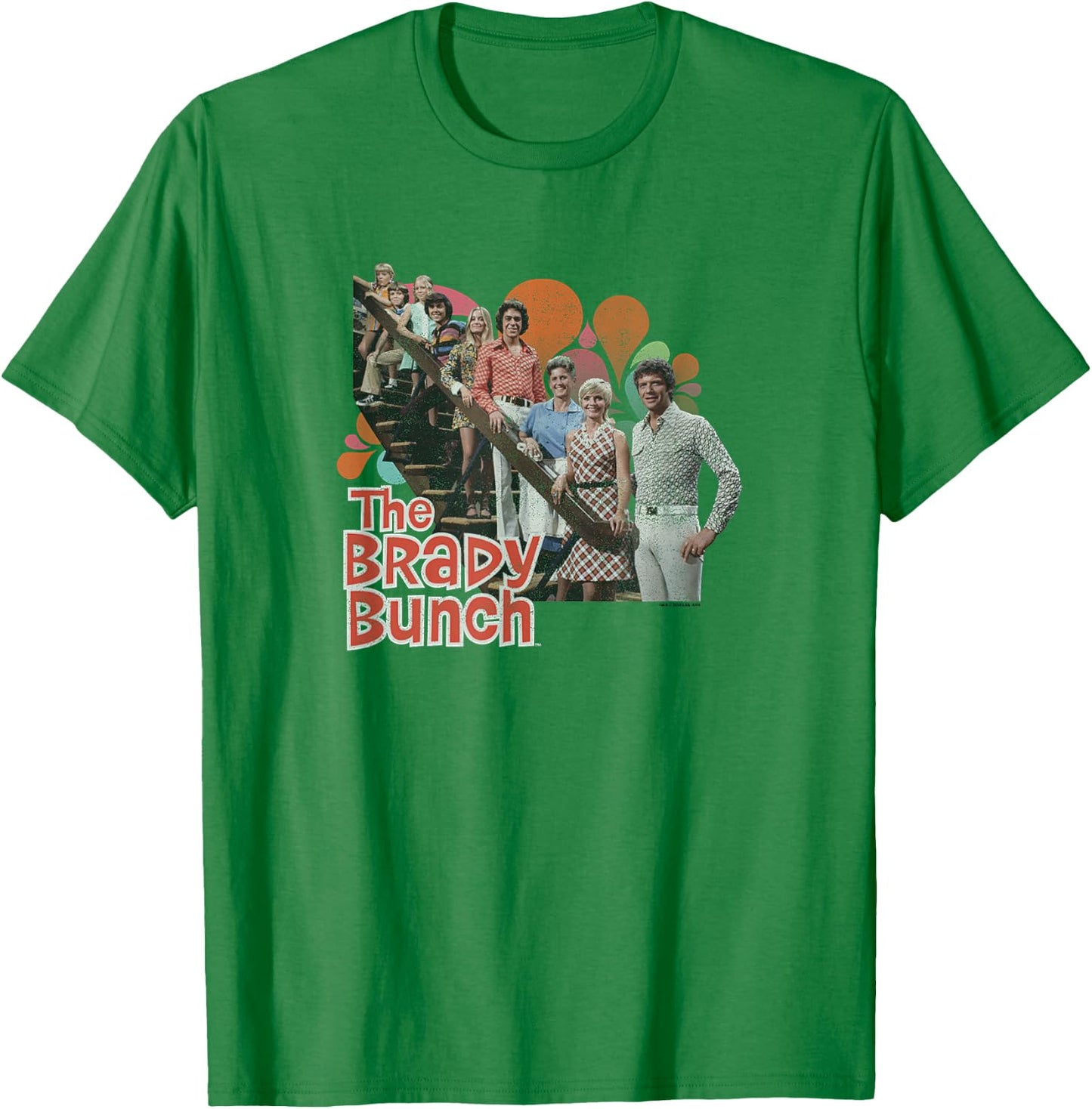 The Brady Brunch - Vintage T-Shirt - T-Shirt | Irish Green