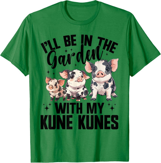 Kune Kune Pig Owner Pig Breeder Supplies Kunekune Pig T-Shirt - T-Shirt | Irish Green