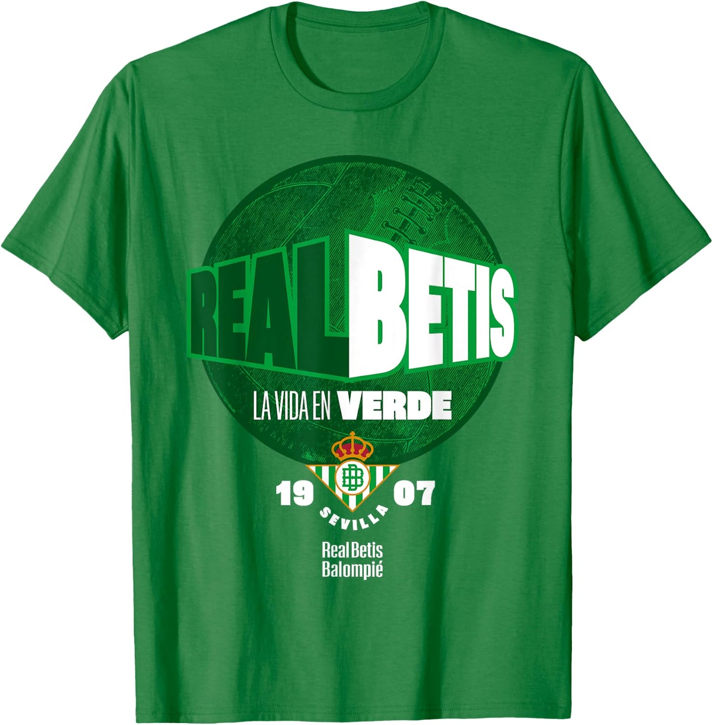 Real Betis sports exclusive collection. T-Shirt - T-Shirt | Irish Green