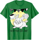 Pokémon - Yamper Enjoy Your Cafe Time Coffee Dessert T-Shirt - T-Shirt | Irish Green