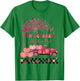 In October We Wear Pink Truck Breast Cancer Awareness Gifts T-Shirt - T-Shirt | Irish Green