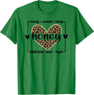 Best Honey Grandmother Honey Grandma Appreciation T-Shirt - T-Shirt | Irish Green