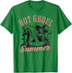 Women Funny Halloween Hot Ghoul Summer Summerween T-Shirt - T-Shirt | Irish Green