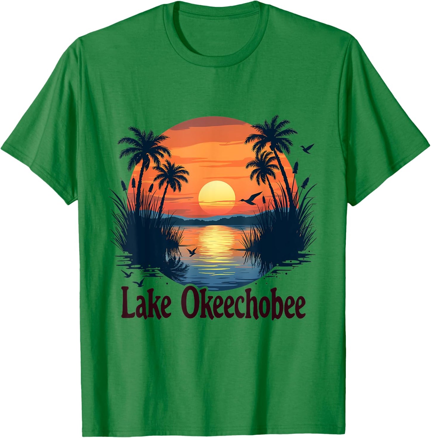Lake Okeechobee T-Shirt - T-Shirt | Irish Green