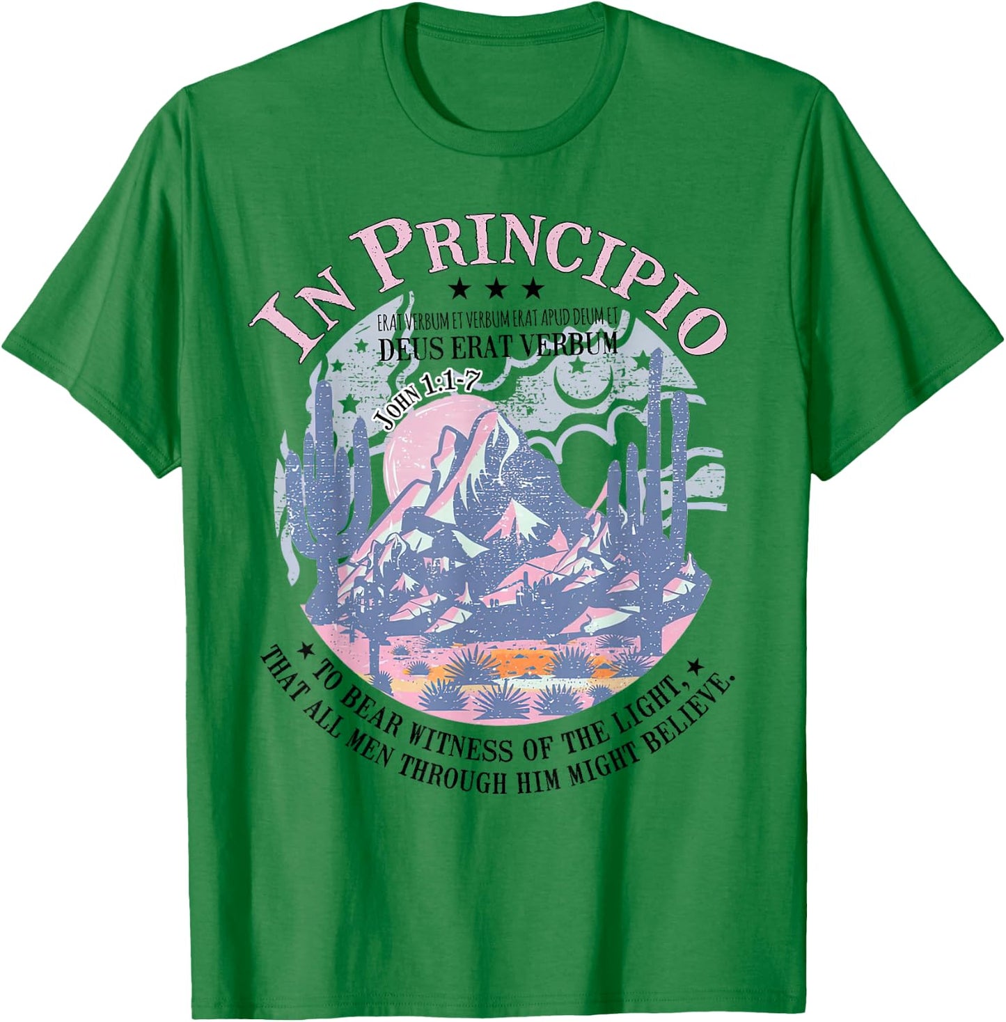 Classical Conversations CC Tutor Cycle 3 In Principio T-Shirt - T-Shirt | Irish Green