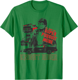 Knight Rider Super Pursuit Mode All Right Pal T-Shirt - T-Shirt | Irish Green
