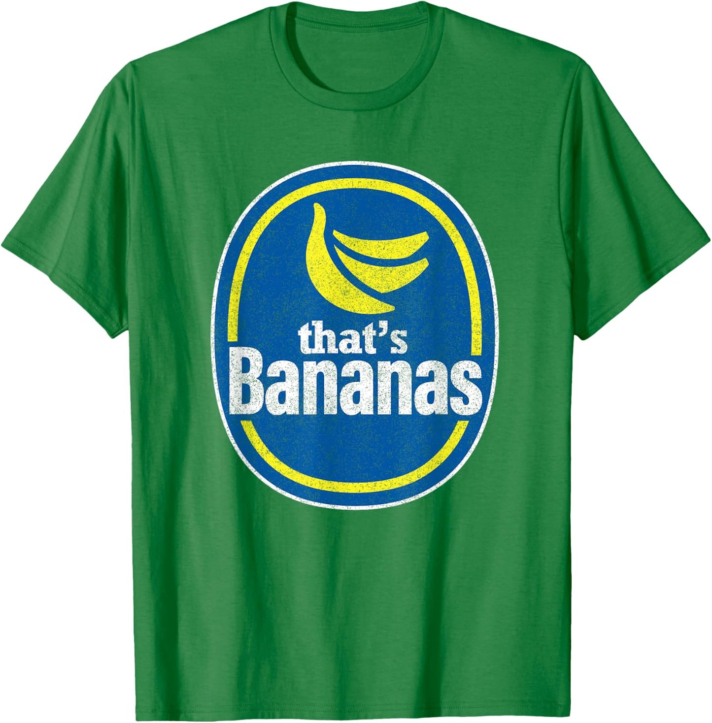 Retro Funny Pretend That's Bananas Halloween Costume Fruit T-Shirt - T-Shirt | Irish Green