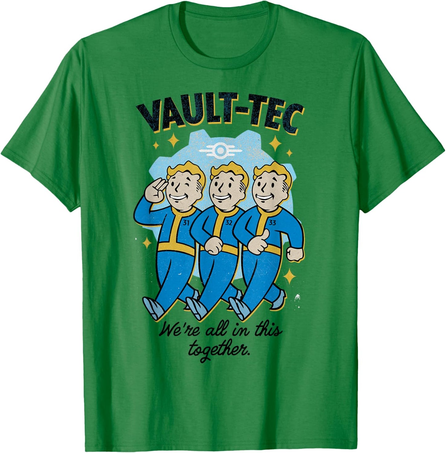 Fallout - We're all in this together T-Shirt - T-Shirt | Irish Green