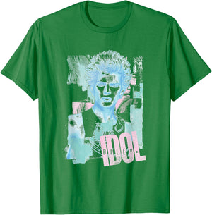 Billy Idol - Eyes Without A Face T-Shirt - T-Shirt | Irish Green
