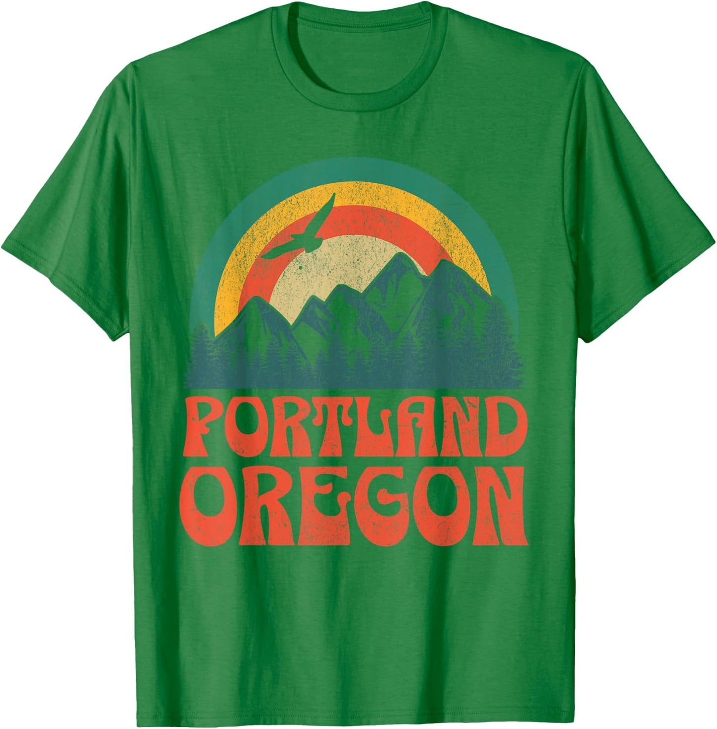 Portland Oregon T-Shirt - T-Shirt | Irish Green