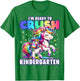 Crush Kindergarten Girls Back to School Unicorn First Day T-Shirt - T-Shirt | Irish Green