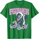 Disney Bambi Flower In The Flowers Portrait T-Shirt - T-Shirt | Irish Green