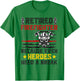 Retiring Firefighter for Retired Fireman Funny Retirement T-Shirt - T-Shirt | Irish Green