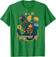 Ukraine Cat Cute Floral Vintage Ukrainian Flag & Vyshyvanka Men Women Kids T-Shirt - T-Shirt | Irish Green