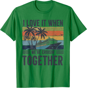 Cruise Squad 2024 Outfits Friends Family Couples Matching T-Shirt - T-Shirt | Irish Green